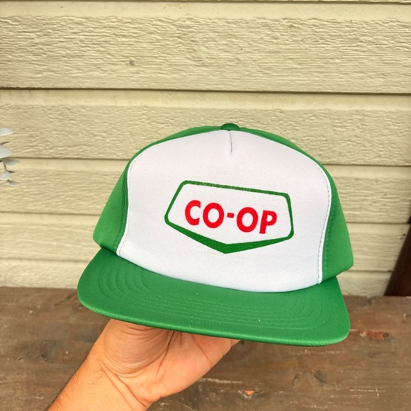 Vintage CO-OP corn farming trucker hat snapback - Picture 3 of 6